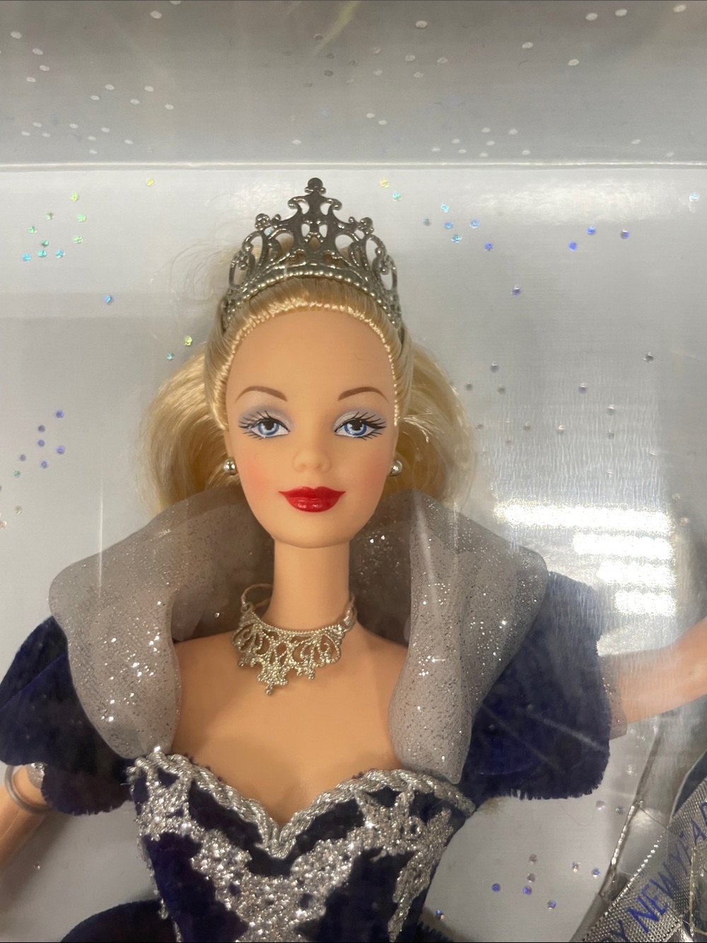 Barbie Millennium Princess Doll in Navy & Silver Gown - Picture 2 of 4